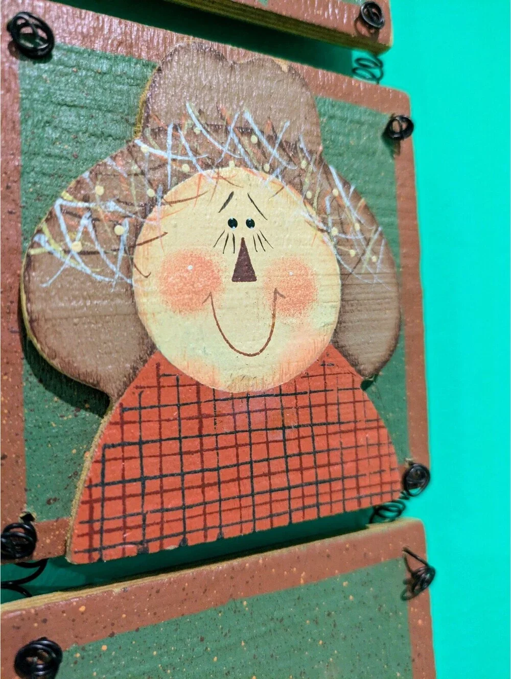 Crazy Mountain Primitive Wood Autumn & Winter Door Hanging Welcome Signs